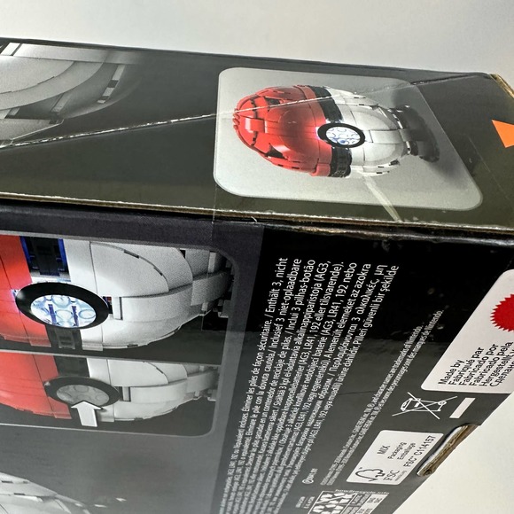 Sealed Mega Construx Pokémon Jumbo Poké Ball Construction Set Building Toys - Picture 9 of 11